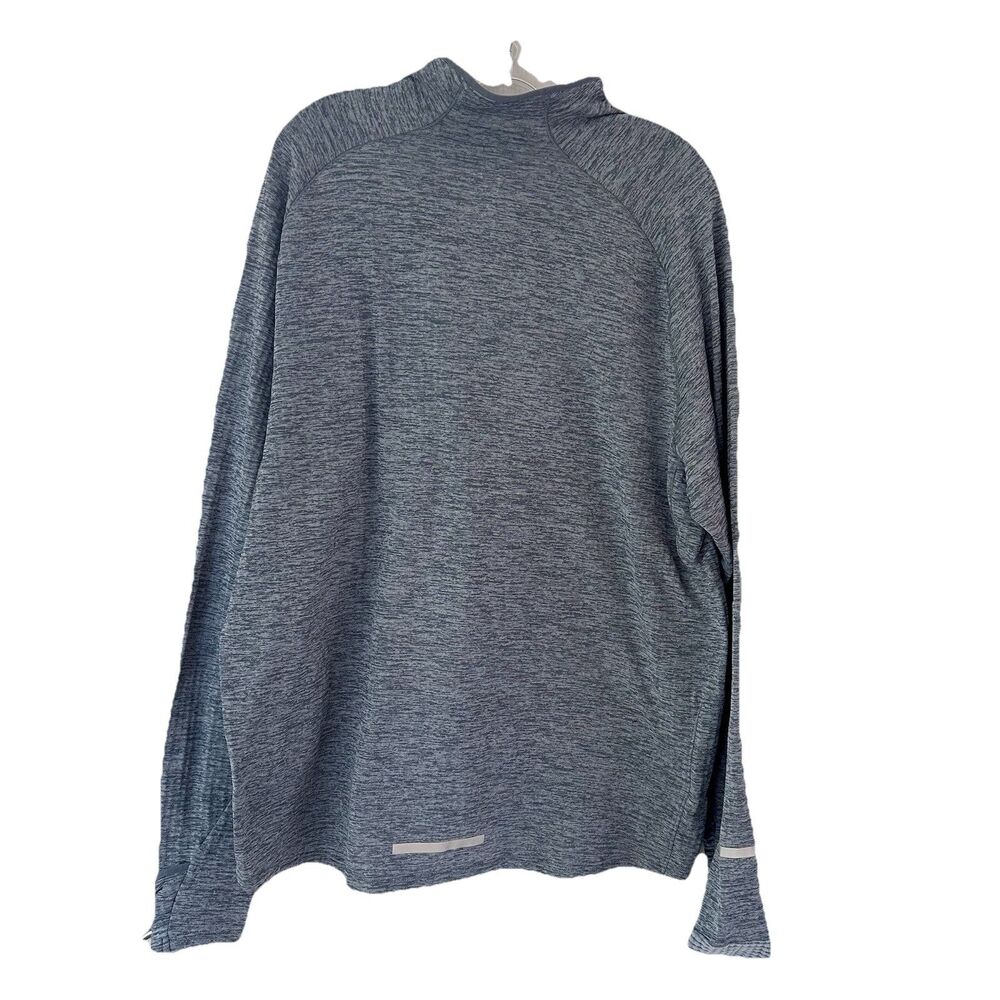 Nike Sphere Element 1/2 Zip Running Top XL Gray Heather Thumbholes 683906-066 - Picture 11 of 11
